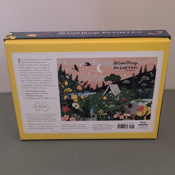 Brand New Flow Puzzle - All Good Things Are Wild & Free - Picture 2 of 4